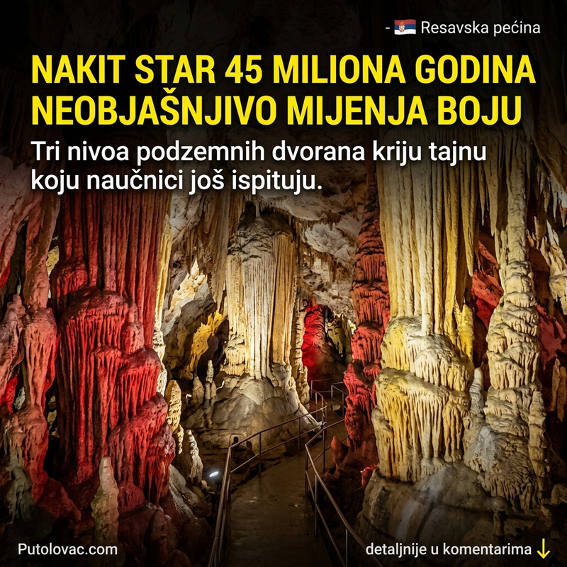 NAKIT STAR 45 MILIONA GODINA MENJA BOJU POD SVETLOM?! Otkrijte tajnu najstarije ispitane pećine u Srbiji u kojoj se krije pravo podzemno čudo! 😱💎🔍