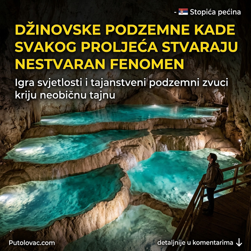 OVO MOŽETE VIDETI SAMO OVDE! Podzemni dvorac u Srbiji krije džinovske kade koje prave nestvaran spektakl! 😱🌊