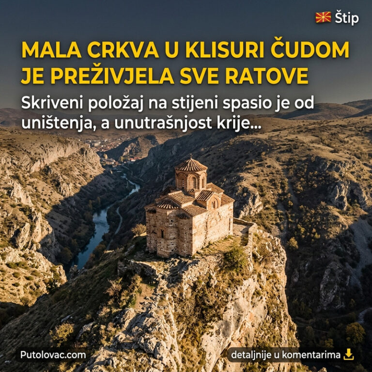 KAKO JE OVO MOGUĆE? Neverovatna tajna crkve iz 14. veka koja je preživela sve ratove i razaranja zahvaljujući nemogućem položaju! 😱⛪️