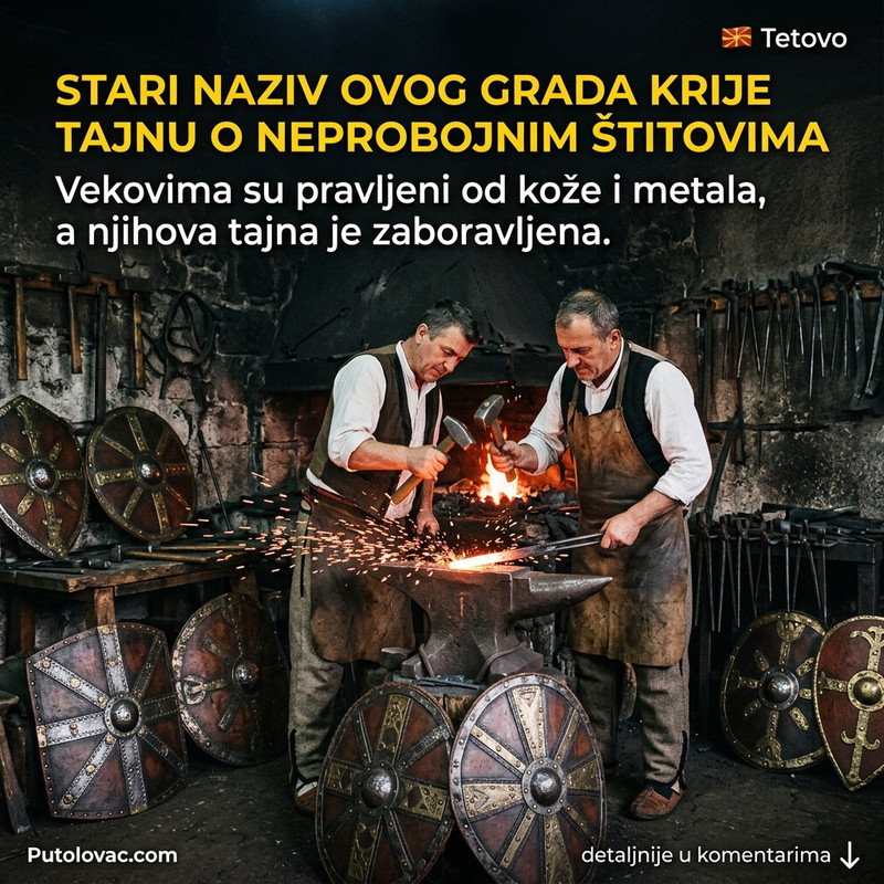 NEPROBOJNI ŠTITOVI OD KOŽE I METALA: Tajna starog oružarskog grada za koju malo ko zna! 🛡️😮