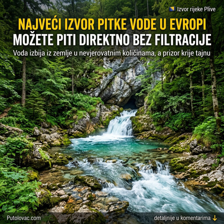 EVROPSKA SAHARA? Ne, ovo je najveći izvor pitke vode na kontinentu sa kojeg možete piti direktno! 😱💦