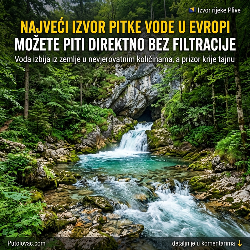 EVROPSKA SAHARA? Ne, ovo je najveći izvor pitke vode na kontinentu sa kojeg možete piti direktno! 😱💦