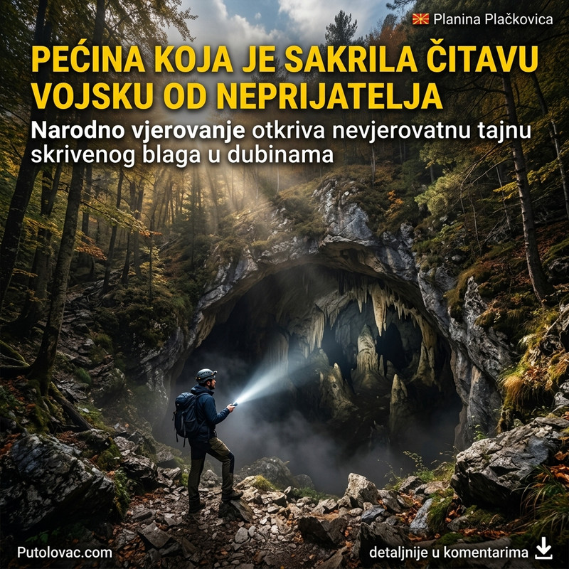 MISTERIJA PLANINE PLAČKOVICE: Šta to kriju mračne dubine pećine u kojoj su se skrivale čitave vojske i gde leži nikad pronađeno blago?! 😱🐎🪙