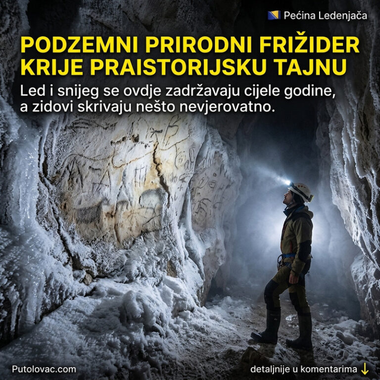 PRIRODNI FRIŽIDER USRED LETA? 😲❄️ Pećina koja prkosi vrelim danima i krije praistorijske crteže na zidovima! 🕵️‍♂️🎨