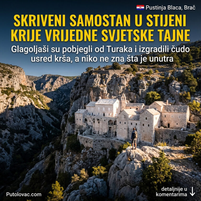 U OVOM SKRIVENOM SAMOSTANU U STENI KRIJE SE NEŠTO NEVEROVATNO: Kako su monasi usred divljeg krša izgradili čudo koje prkosi vremenu?! 😱🏰