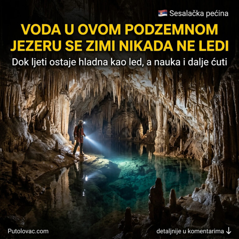 MISTERIJA PODZEMNOG JEZERA KOJE SE NIKADA NE LEDI: Šta se zapravo krije u mračnim dubinama ove srpske pećine? 😱🦇