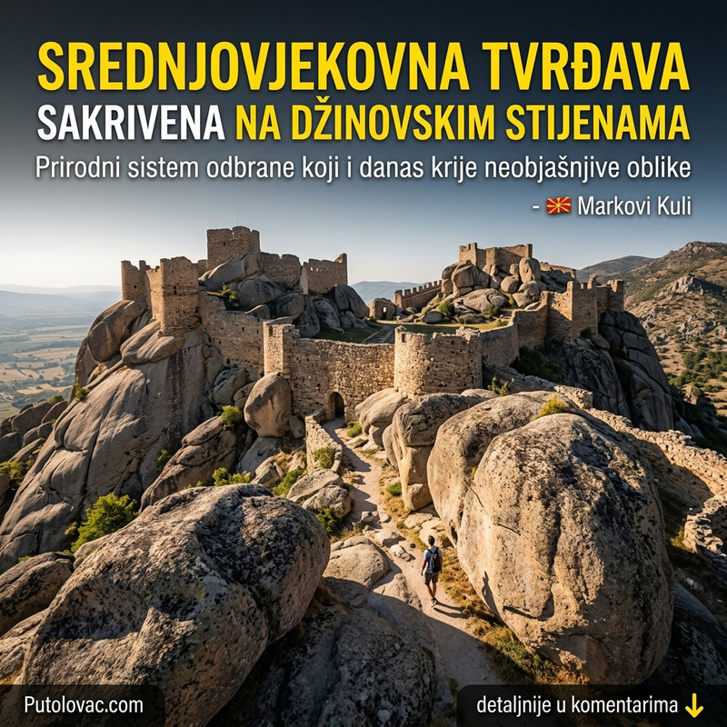 DA LI JE OVO IZGRADILA LJUDSKA RUKA? Srednjovekovna tvrđava Kraljevića Marka koja krije tajnu džinovskih kamenih figura! 😱🏰