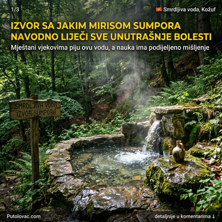 DA LI JE OVO NAJSMRDLJIVIJI IZVOR NA BALKANU? Narod se kune da leči sve unutrašnje bolesti, a evo gde se nalazi! 👃🤢🏥
