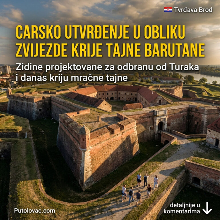 DA LI JE OVO NAJVEĆA TAJNA BAROKNE SLAVONIJE? Tvrđava u obliku zvezde koja krije tajne podzemne tunele i nikada nije napadnuta! 🏰🕵️‍♂️