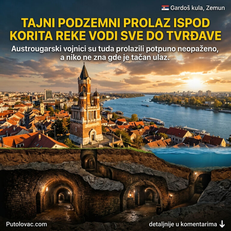 MISTERIJA ISPOD DUNAVA: Da li iz ove kule zaista kreće tajni prolaz koji vodi pravo do Kalemegdana?! 😱🏰