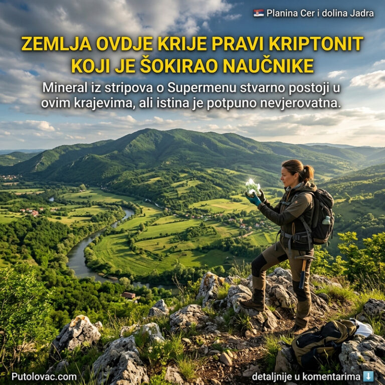 DA LI JE SUPERMENOV KRIPTONIT STVARAN? Mineral pronađen u Srbiji šokirao je svetske naučnike svojom tajnom! 😱💎