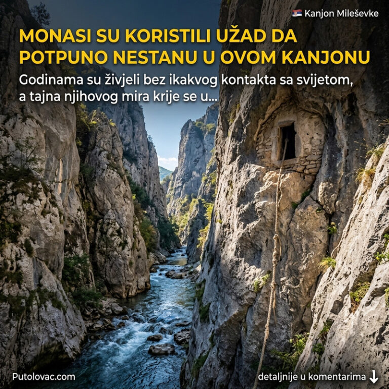 OVO JE MESTO POTPUNE IZOLACIJE! Kako su monasi preživljavali u ovim nepristupačnim liticama kanjona? 🧗‍♂️😮