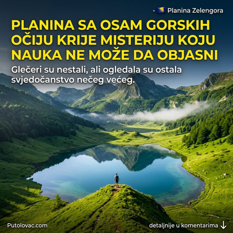 DA LI JE OVO JEZERO U BiH STVARNO BEZ DNA? Misterija gorskog oka na 1860 metara koje krije tajne podzemne kanale! 😱🌊