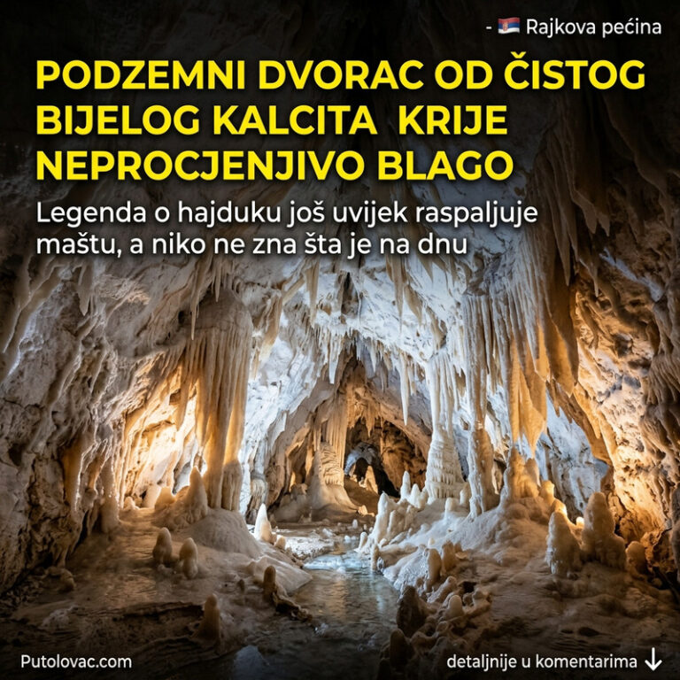 DA LI SE OVDE KRIJE NAJVEĆE HAJDUČKO BLAGO NA BALKANU? Podzemni dvorac od belog kalcita čuva tajnu staru vekovima! 😱💎