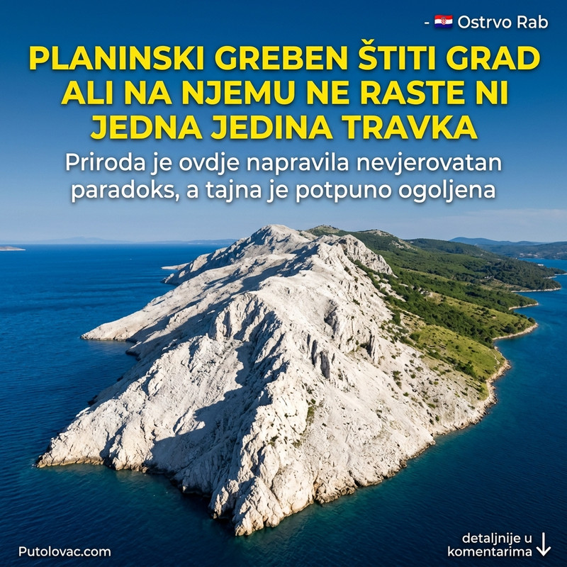 DA LI JE OVO MOGUĆE? Planina koja štiti čitavo ostrvo od orkanske bure, a na njoj ne raste baš ništa! 😱💨