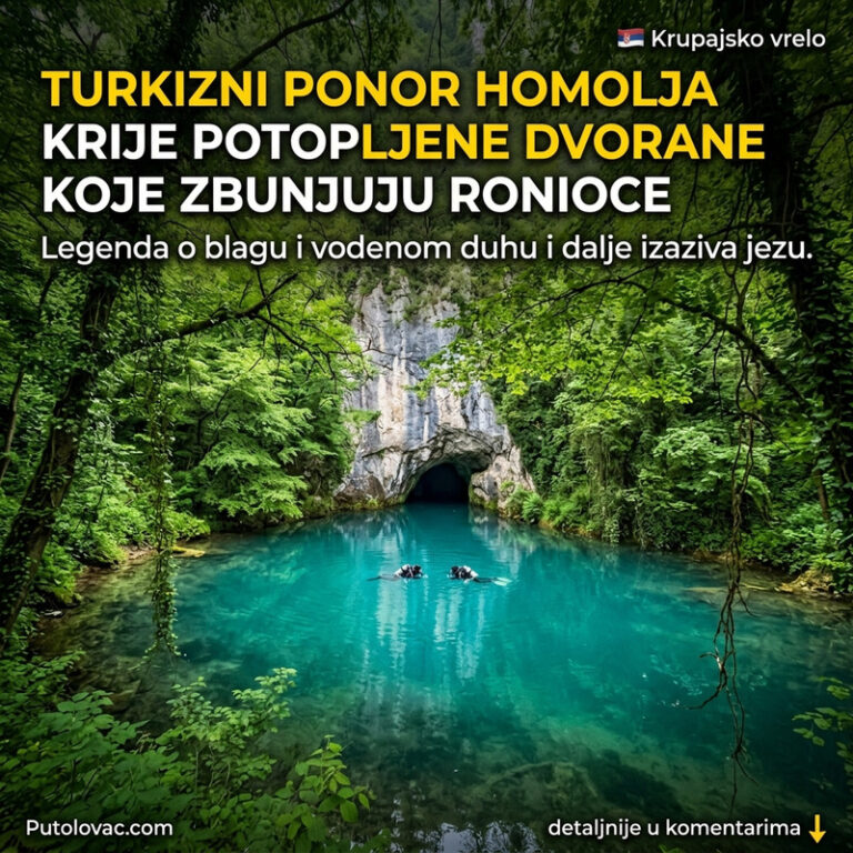 DA LI SE NA DNU SRPSKOG TIRKIZNOG PONORA KRIJE ZLATO? Ronioci otkrili potopljene dvorane, ali svi pričaju o vodenom duhu čuvaru! 😱💎🔍