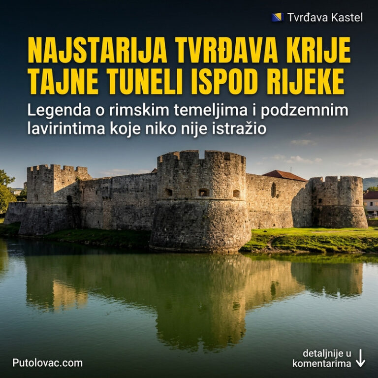 MISTERIJA ISPOD VRBASA: Da li najstarija tvrđava u Banjoj Luci krije tajne rimske tunele koji vode na drugu stranu reke?! 😮🏰