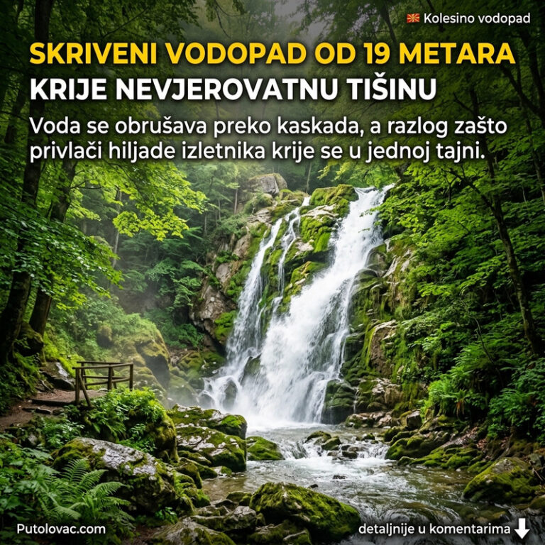 DA LI JE OVO NAJLEPŠI SKRIVENI KUTAK BALKANA? Vodopad koji stvara nestvaran zvuk i krije tajnu savršenog mira! 😱🌲