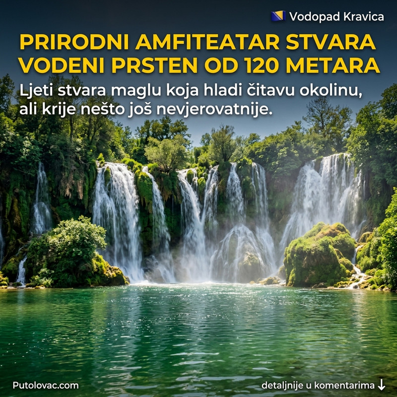 ZABORAVITE NA NIJAGARU! Ovaj nestvarni tirkizni prsten usred krša skriva magiju koja hladi čitavu regiju! 😱🌊