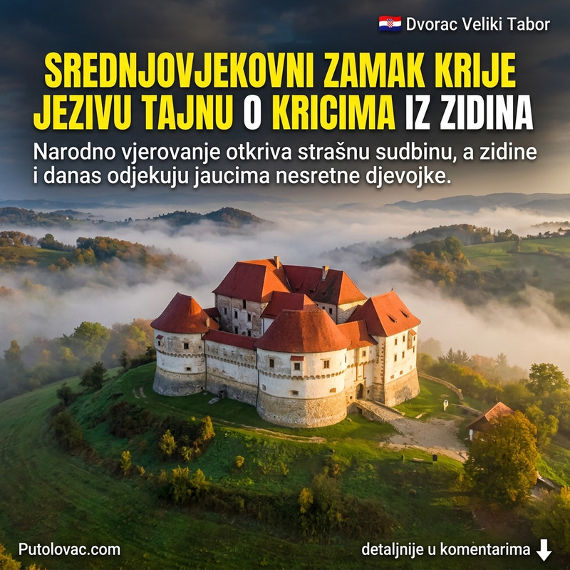 JEZIVA TAJNA VELIKOG TABORA: Šta se zapravo krije iza zidina dvorca u koje je živa zazidana prelepa Veronika?! 😱🏰💔