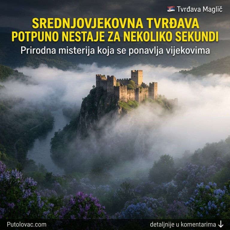DA LI JE OVO SRPSKI KAMELOT? Tvrđava koja nestane u magli za samo par sekundi krije najlepšu ljubavnu priču naše istorije! 🏰✨