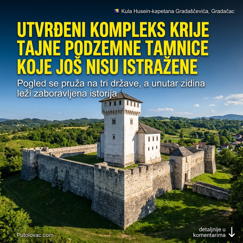 ODAVDE SE VIDE ČAK TRI DRŽAVE, ALI TO NIJE SVE! Šta zapravo kriju jezive podzemne tamnice Zmaja od Bosne?! 🏰🐉😱
