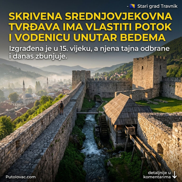 TVRĐAVA KOJA KRIJE SOPSTVENI IZVOR VODE?! Pogledajte zašto je ovaj skriveni dragulj u srcu BiH vekovima bio neosvojiv! 🏰💧