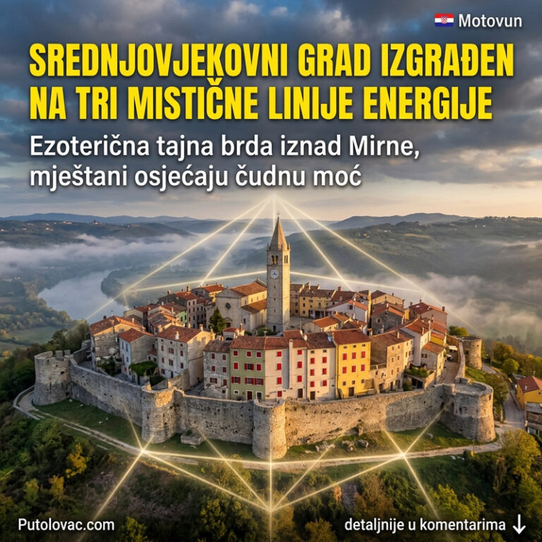 DA LI JE OVO IZVOR VEČNE ENERGIJE? Srednjovekovni grad u kojem se seku tri “zmajeve brazde”! 😱🏰