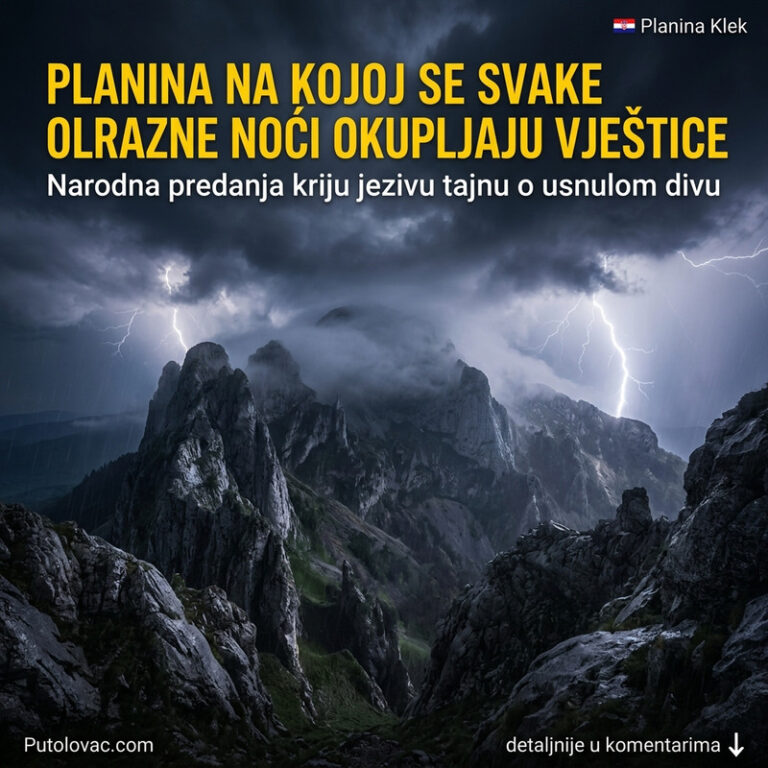 DA LI JE OVO MESTO GDE SE OKUPLJAJU VEŠTICE? Planina u obliku usnulog diva krije tajnu koja je inspirisala najlepše priče! 😱🧹