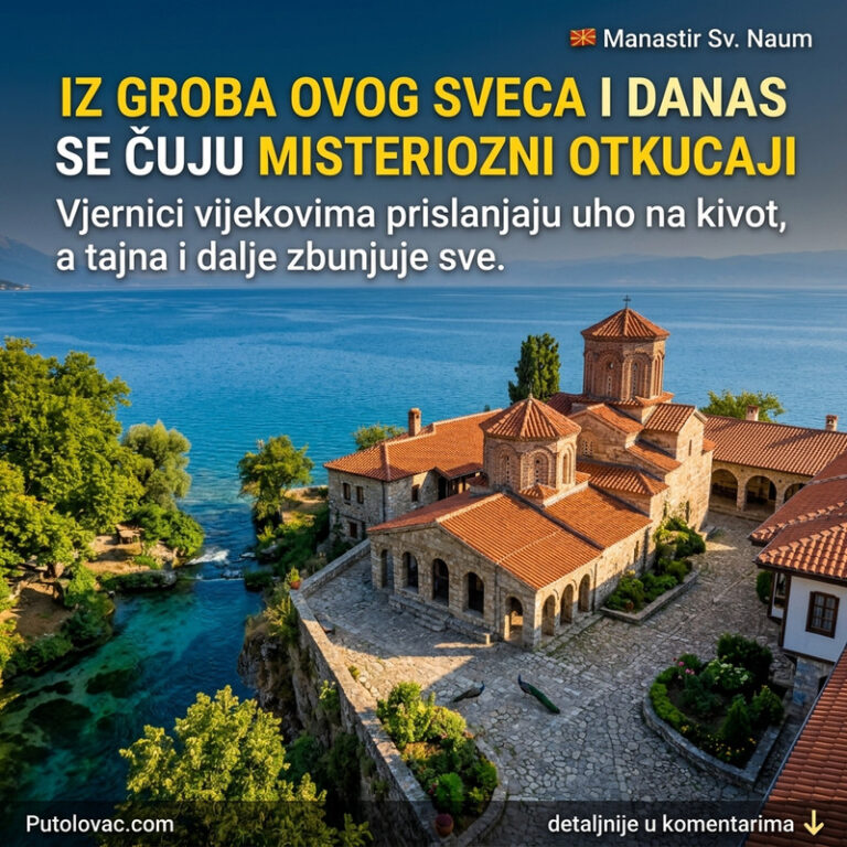 PRISLONITE UHO I ČUĆETE ČUDO! Da li u ovom manastiru na jezeru stvarno i danas kuca srce svetitelja? 😱❤️