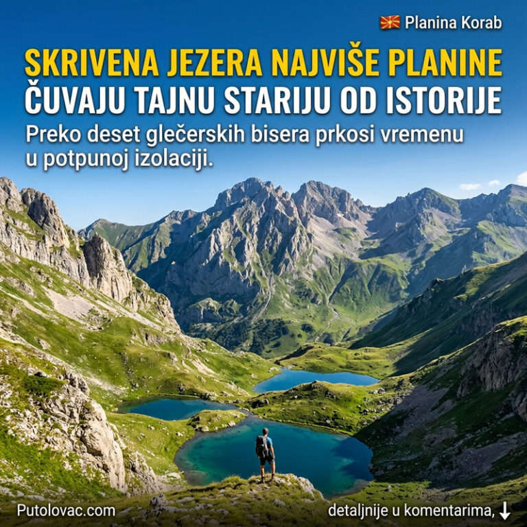 DA LI JE OVO NAJSKRIVENIJE ČUDO BALKANA? Planina koja čuva preko 10 ledenjačkih jezera u oblacima! 😱🏔️