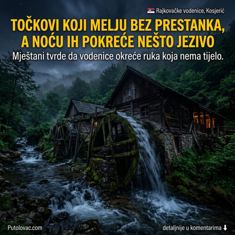 DA LI TOČKOVE OVIH VODENICA NOĆU STVARNO POKREĆE RUKA BEZ TELA? Legenda iz Kosjerića od koje podilazi jeza! 😱🌾