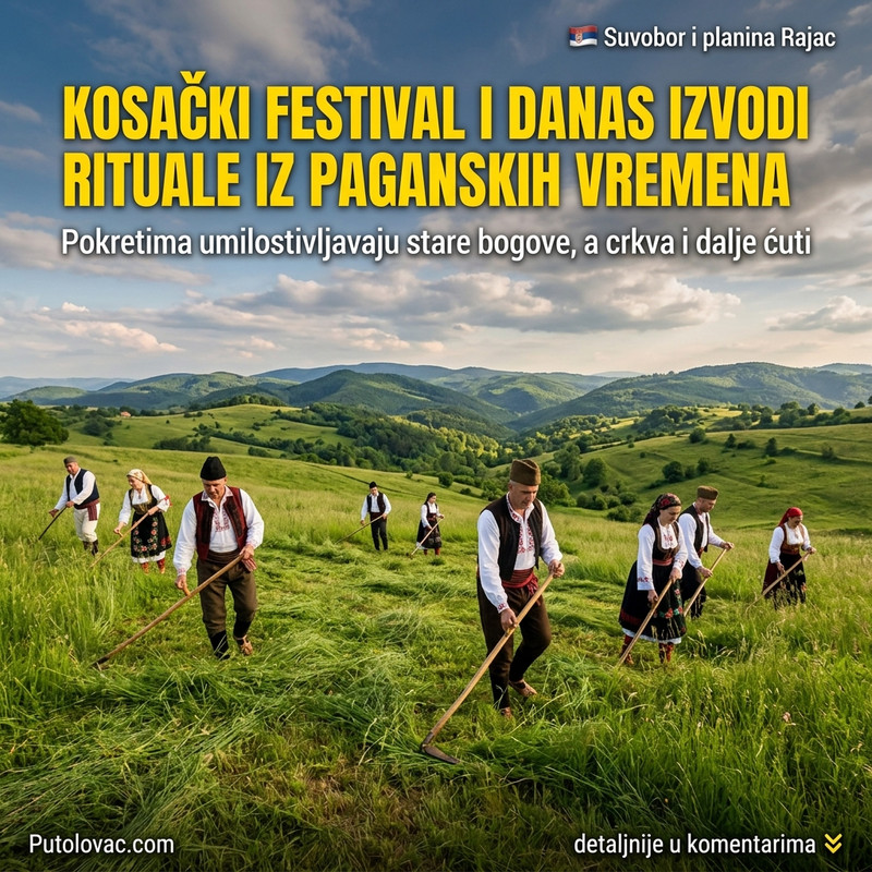 PAGANSKI RITUALI USRED SRBIJE? Otkrijte tajnu tradicije koja i danas okuplja hiljade ljudi na Rajcu! 🌾😮