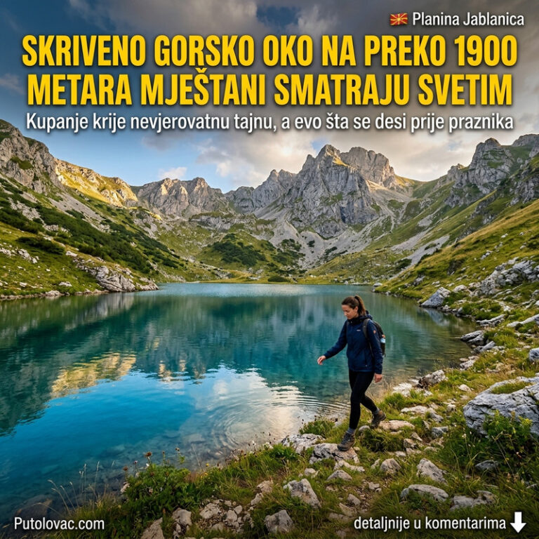 DA LI JE OVO NAJSVETIJE JEZERO NA BALKANU? Čudesna “Vevčanska lokva” na preko 1900 metara krije tajnu koja donosi neverovatnu snagu! 😱💦