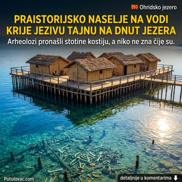 ŠTA SE KRIJE NA DNU OHRIDSKOG JEZERA? Praistorijska misterija “Uvale kostiju” koja je vekovima ležala pod vodom! 😱🦴🌊