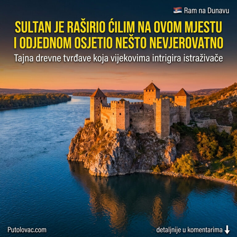 MISTERIJA PROSTIRKE KOJA JE PROMENILA ISTORIJU! Svi znaju za pet kula ove tvrđave na Dunavu, ali tajna njenog nastanka krije se u jednom neočekivanom potezu moćnog sultana… 😱🏰