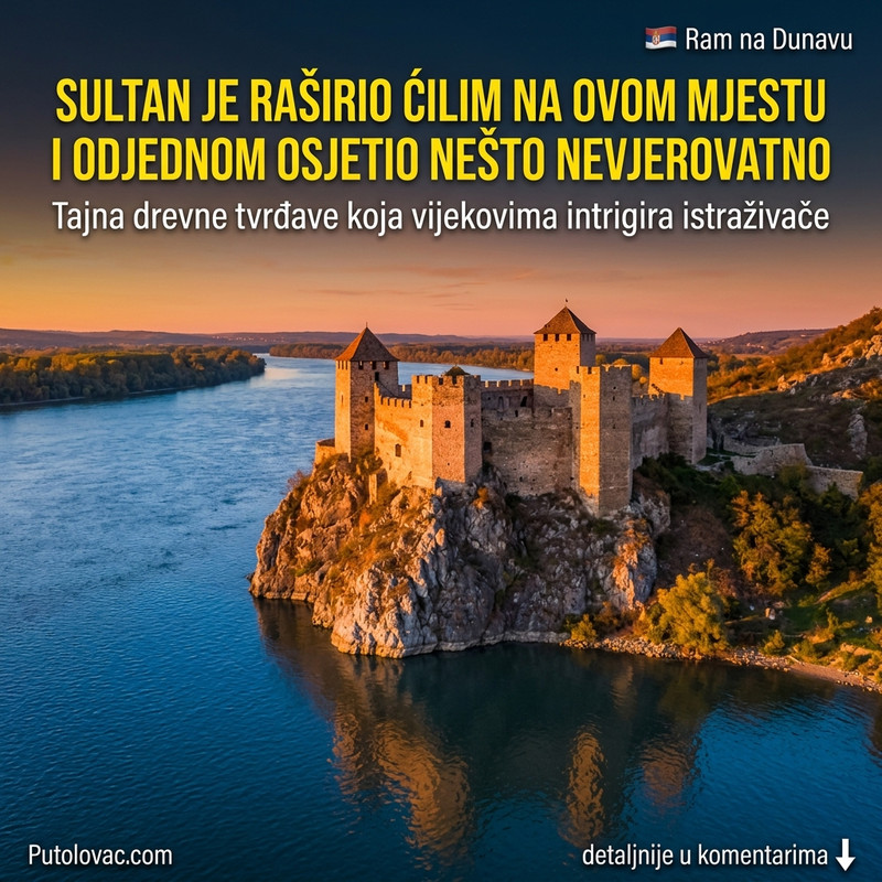 MISTERIJA PROSTIRKE KOJA JE PROMENILA ISTORIJU! Svi znaju za pet kula ove tvrđave na Dunavu, ali tajna njenog nastanka krije se u jednom neočekivanom potezu moćnog sultana... 😱🏰