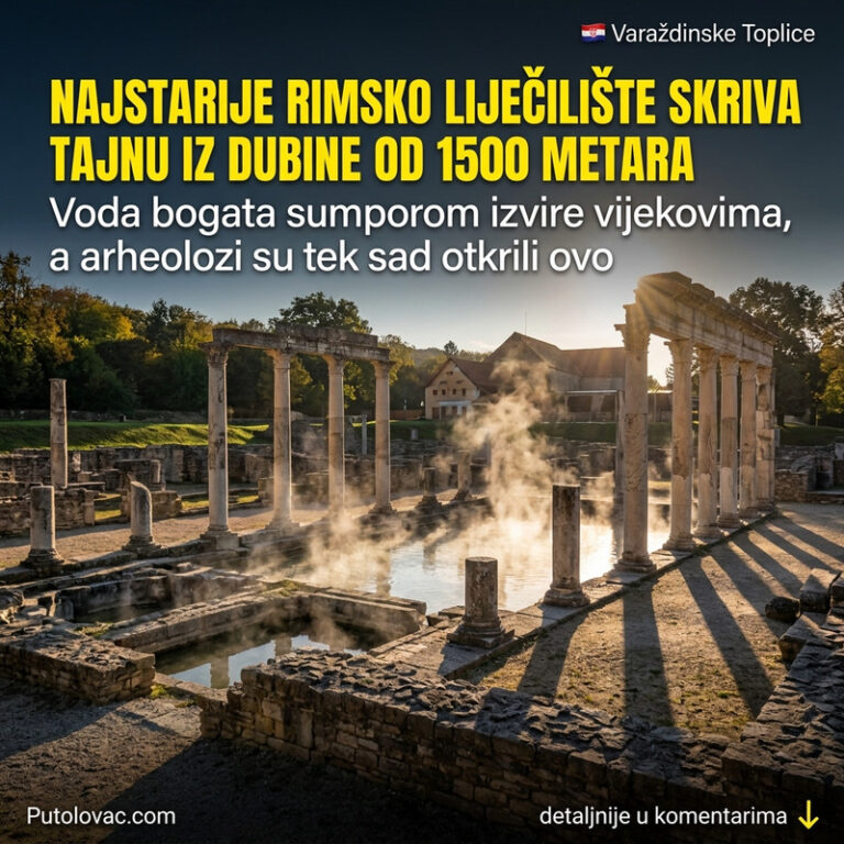 DA LI JE OVO NAJSTARIJI RIMSKI WELLNESS NA BALKANU? Mesto u Hrvatskoj gde lekovita voda izvire sa 1500 metara dubine, a evo koje tajne krije! 😱⛲