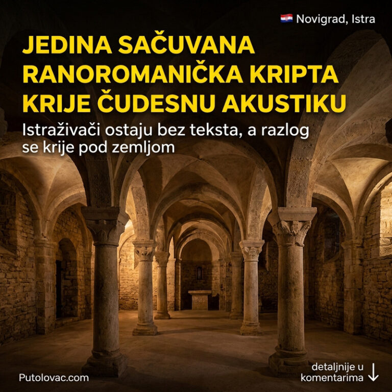 MISTERIJA ISPOD TEMELJA CRKVE! Jedina sačuvana tajna u Istri za koju mnogi ne znaju da uopšte postoji! 🤫🏛️