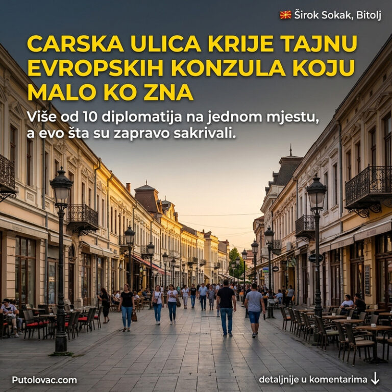 GRAD KONZULA KOJI KRIJE TAJNE CARSTVA! Prošetajte ulicom gde su se nekada kovali diplomatski planovi i otkrijte zašto je ovaj balkanski grad bio centar sveta! 🏛️✨