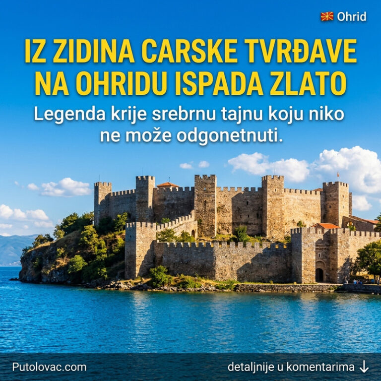 DA LI SE OVDE KRIJE IZGUBLJENO CARSKO BLAGO? Tvrđava iznad Ohrida koja čuva tajne neprocenjivih kruna i skrivenog srebra! 😱👑✨