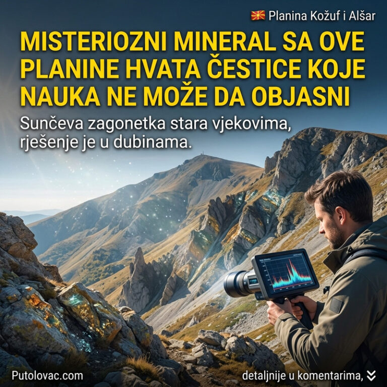 MISTERIJA NA BALKANU KOJU NAUKA NE MOŽE DA OBJASNI! Ovo mesto skriva jedinstveni mineral koji hvata neuhvatljive čestice sa Sunca! 😱☀️🔬