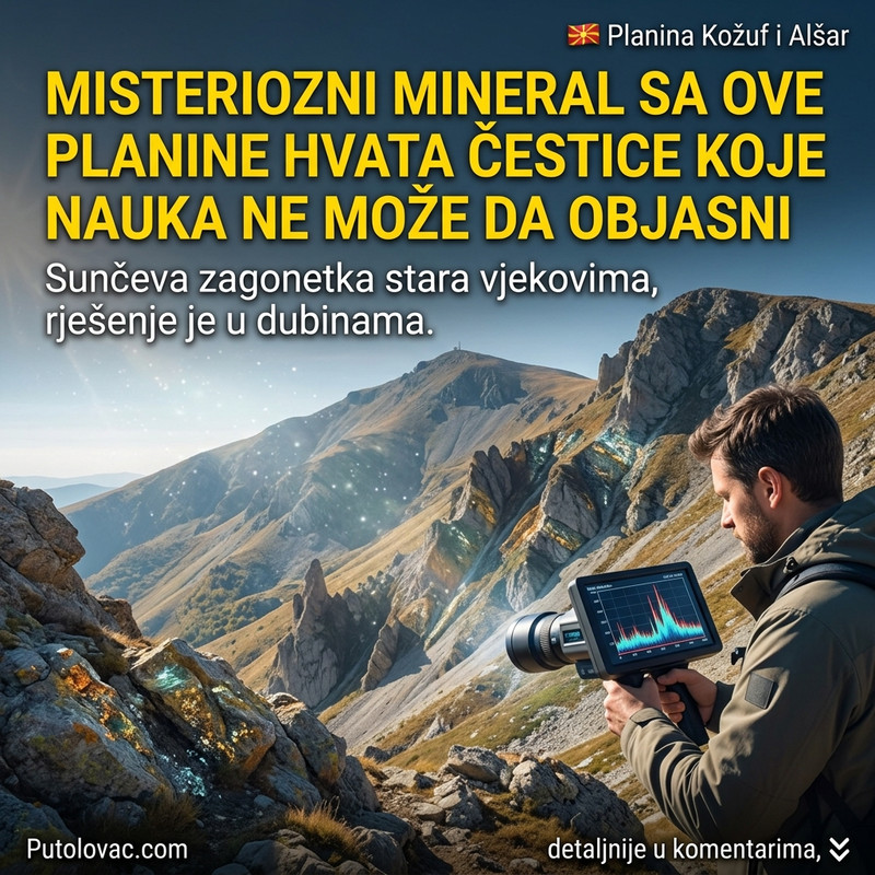 MISTERIJA NA BALKANU KOJU NAUKA NE MOŽE DA OBJASNI! Ovo mesto skriva jedinstveni mineral koji hvata neuhvatljive čestice sa Sunca! 😱☀️🔬