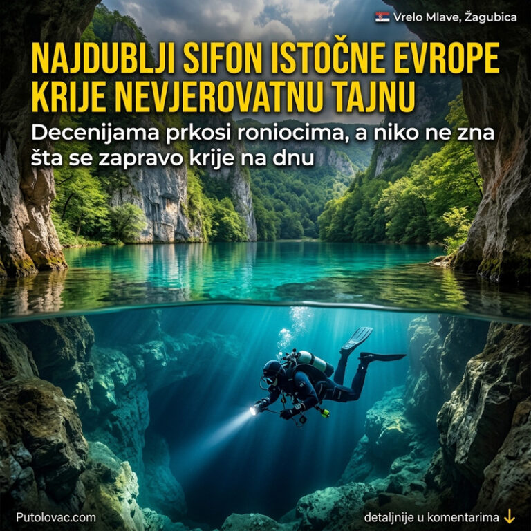 DA LI JE OVO NAJDUBLJA TAJNA ISTOČNE EVROPE? Ronioci decenijama pokušavaju da stignu do dna ovog srpskog jezera, ali ono što ih tamo čeka ledi krv u žilama! 😱👇