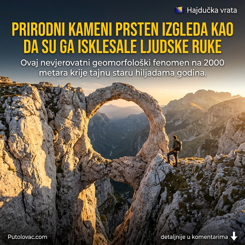 DA LI JE OVO MOGUĆE? Potpuno pravilan kameni prsten na 2000 metara visine krije neverovatnu tajnu! 😱🏔️