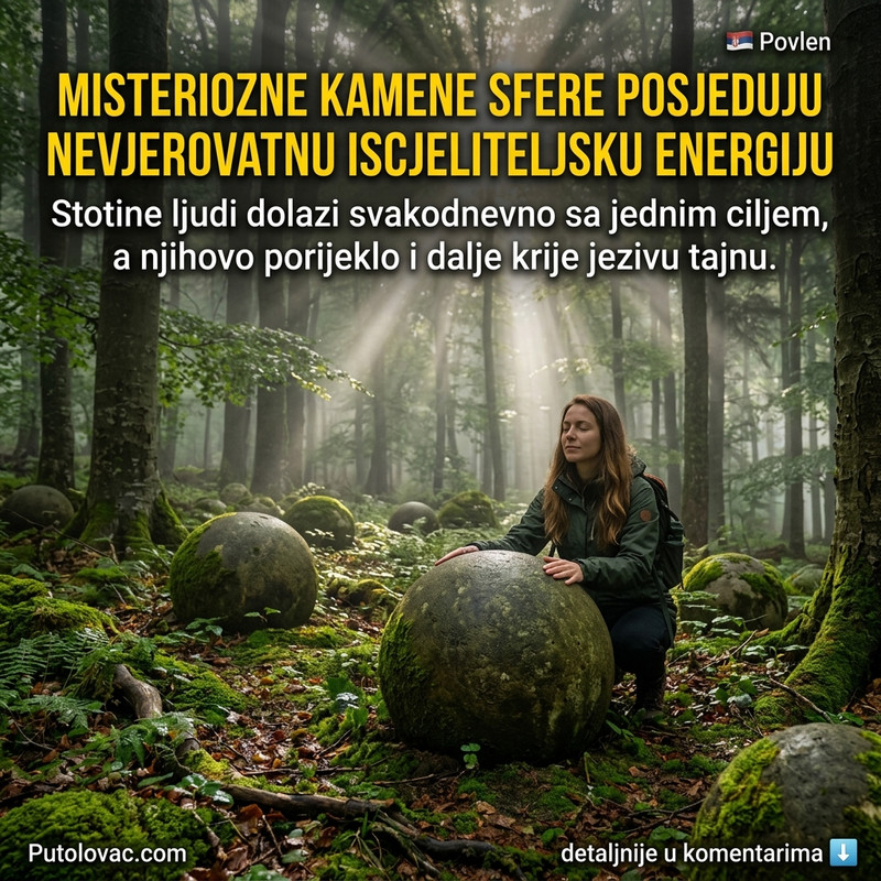 VANZEMALJCI ILI DREVNA CIVILIZACIJA? Šume u Srbiji kriju savršene kamene sfere koje navodno leče dodirom! 😱🔮