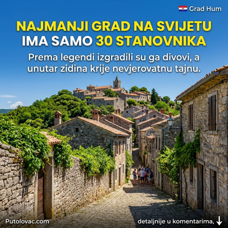 DA LI JE OVO MOGUĆE? Najmanji grad na svetu ima samo 30 stanovnika, a njegova tajna o divovima će vas potpuno raspametiti! 😱🏰