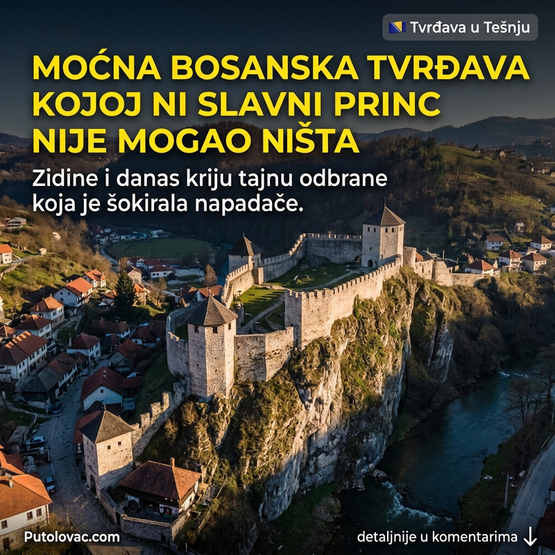 NEOSVOJIVA SREBRNA TVRĐAVA? Zidine u BiH koje su preživele napad slavnog princa i sakrile tajnu starog grada! 🏰🔥