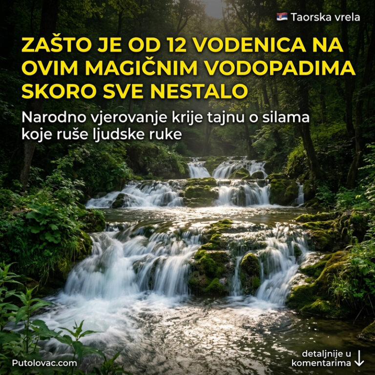 ZABORAVLJENI RAJSKI VODOPADI SRBIJE: Nekada su pokretali 12 vodenica, a danas kriju tajnu koja nestaje pod zemljom! 🌊🪵
