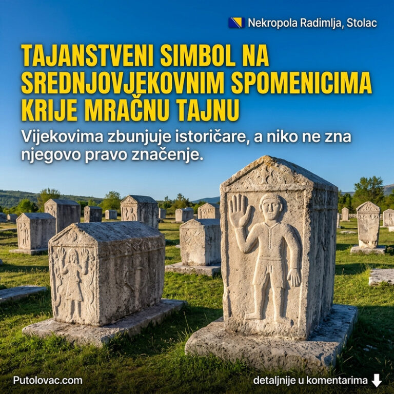MISTERIJA KOJU NI ISTORIČARI NE MOGU DA REŠE! Šta zapravo predstavlja tajanstveni simbol sa džinovskom rukom na hercegovačkim stećcima?! 🖐️😮